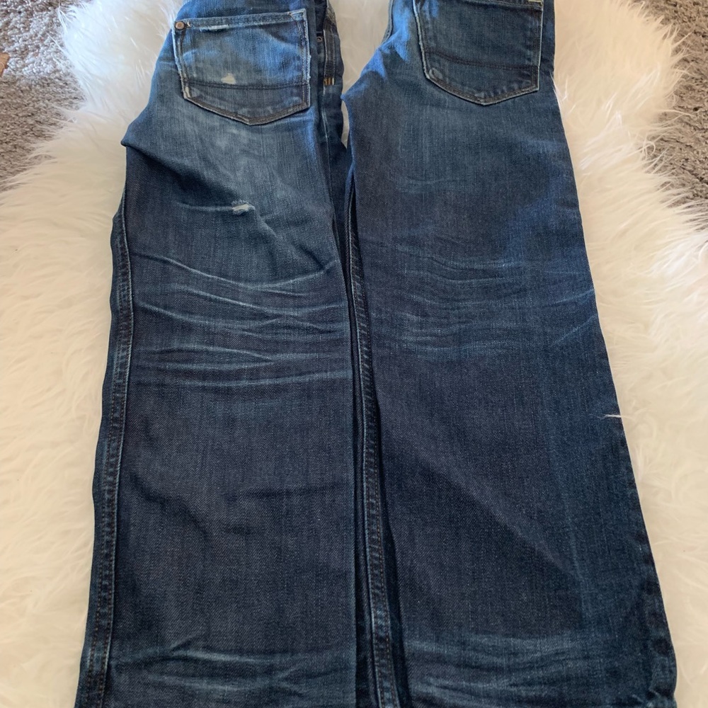 2 pairs of H&M distressed boys jeans. Size 6-7